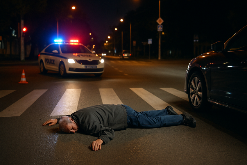 70-летний мужчина погиб под колёсами — МВД пытается установить личность 