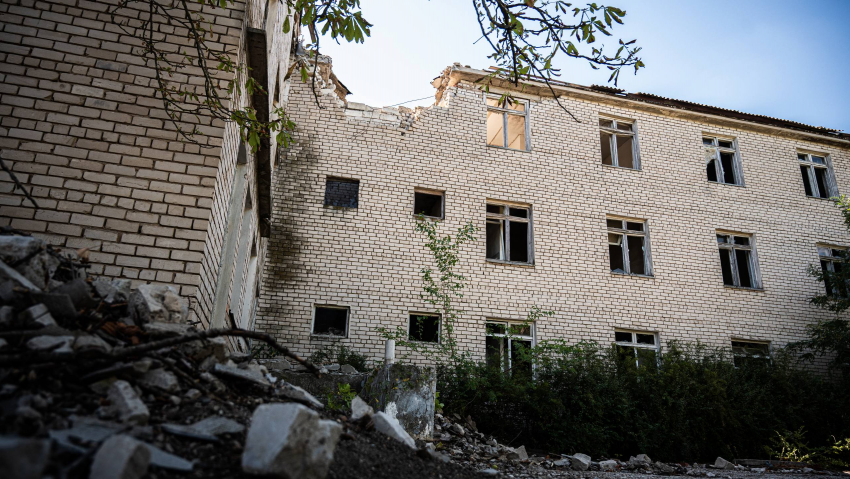 В Херсонской области планируют восстановить уничтоженный ракетами ВСУ медцентр