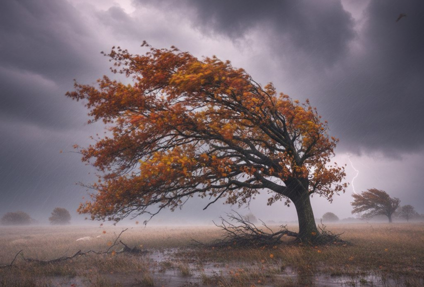 На Херсонщину обрушится ураганный ветер 17 ноября
