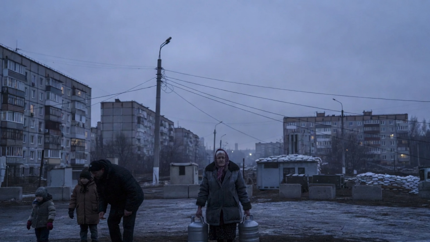 Жители Скадовска месяц сидят без света, тепла и воды, мер поддержки не предвидится