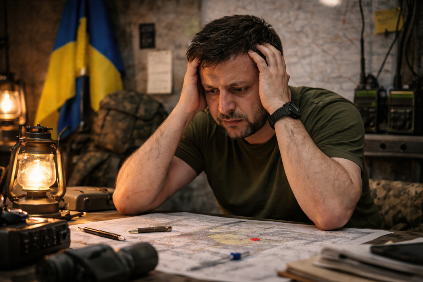 Новости СВО: где прячется Зеленский во время ударов, ядовитые дроны ВСУ, расчёты БПЛА уничтожают под Херсоном