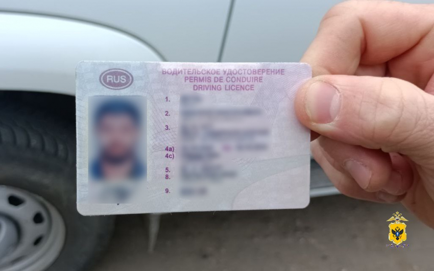 Житель Херсонской области ездил с поддельным водительским удостоверением