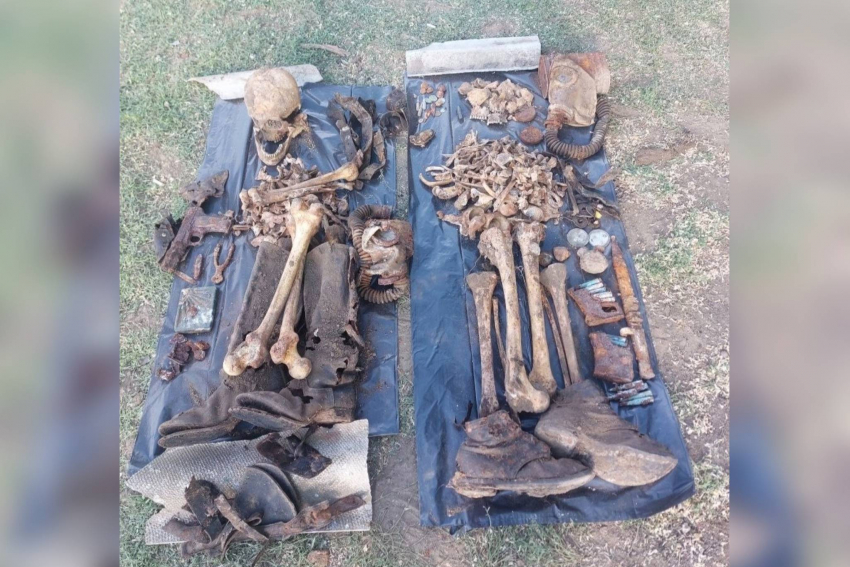 В херсонском селе спустя 82 года нашли останки двух бойцов Красной армии
