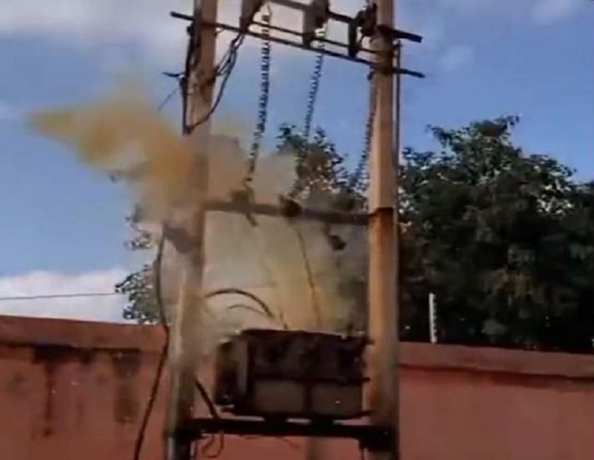 В селах вокруг Геническа отрубили электричество из-за аварии 