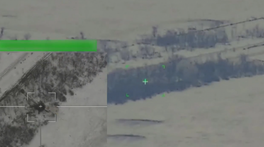 ВС РФ на Херсонском направлении разнесли орудие ВСУ, видео