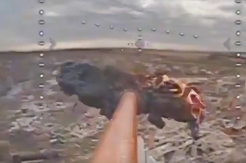 Херсонские бойцы удивили смекалкой, прицепив горящую швабру к дрону