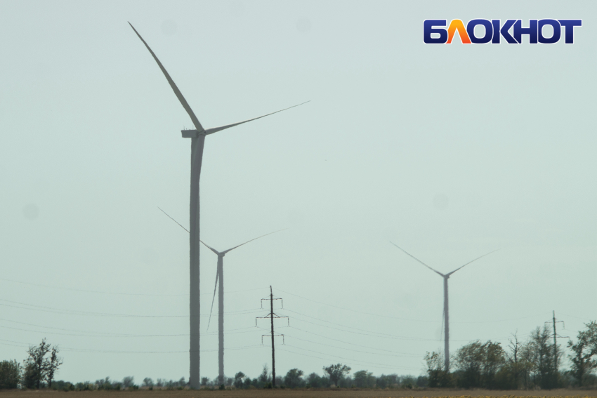 Херсонские ветровые станции покроют дефицит электричества в Крыму