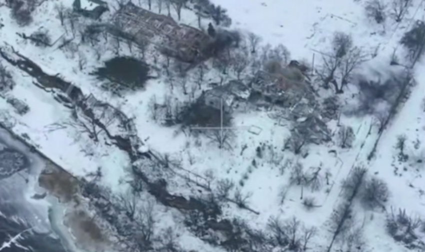 Удары дронов стерли укрытия ВСУ у Днепра, видео