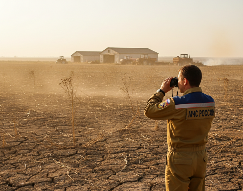 Херсонская область на грани: МЧС продлило режим ЧС в агросекторе из-за засухи