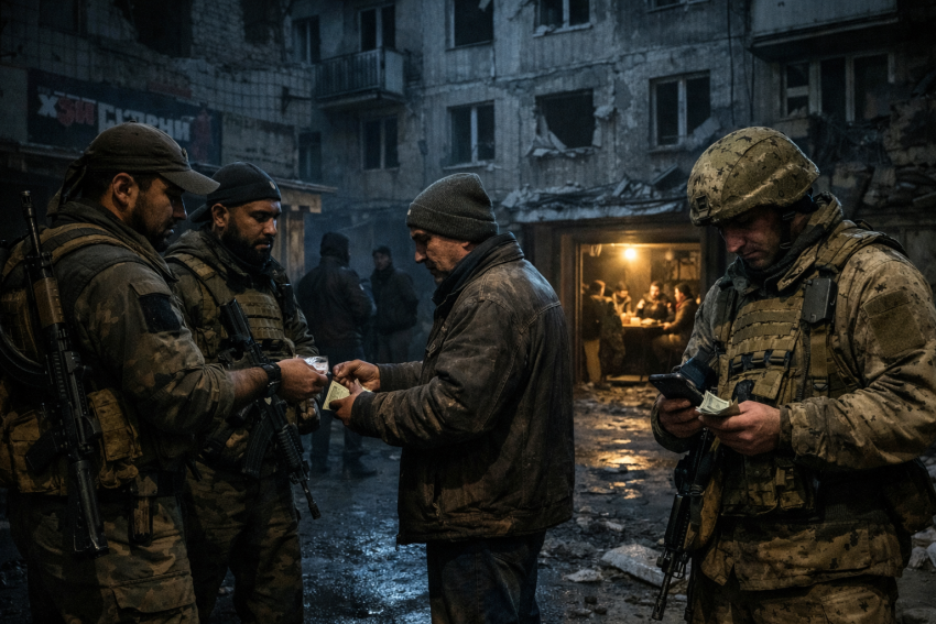 Жители Херсона: колумбийские наёмники открыто торгуют наркотиками в городе