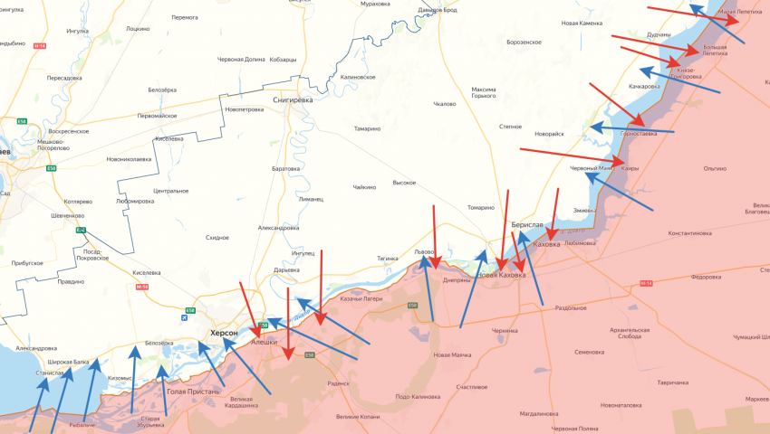 После обстрелов в Херсонской области один человек погиб, семь получили ранения