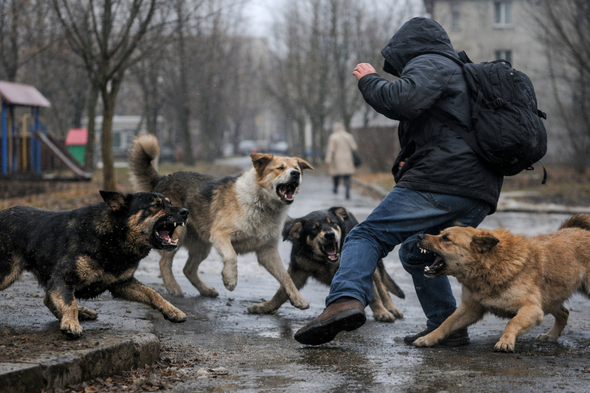 Каховская администрация призвала не кормить уличных собак в общественных местах