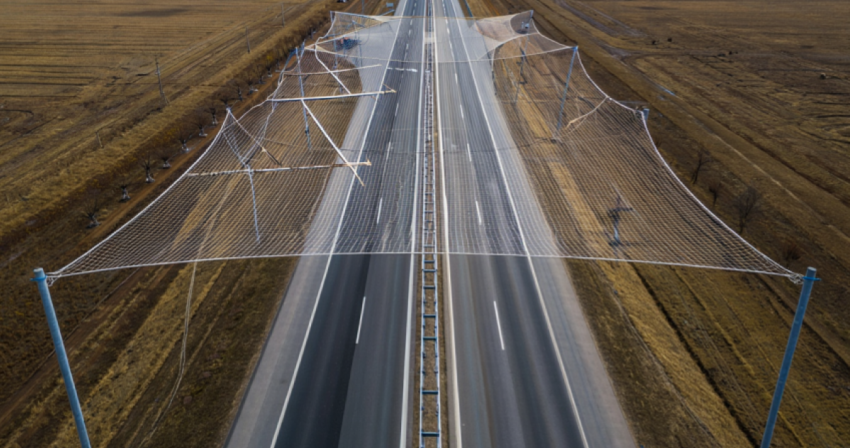 В Херсоне антидроновые сети ВСУ рухнули после первого снега