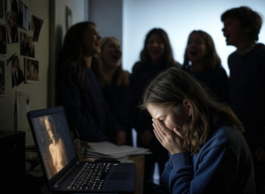 Одноклассницы выманили интимные фото у 13-летней и разослали по всей Херсонщине