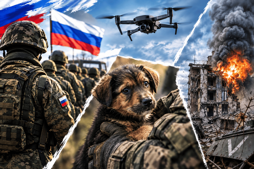 Новости СВО: новая волна мобилизации в РФ, щенок спас бойцов от дрона, наглых ВСУшников накрыли в Херсоне