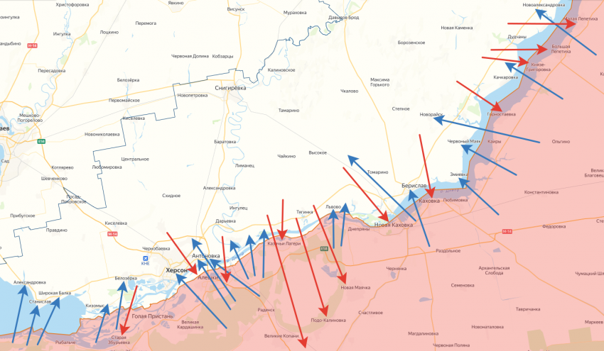 После обстрелов в Херсонской области трое человек погибли, ещё 22 получили ранения