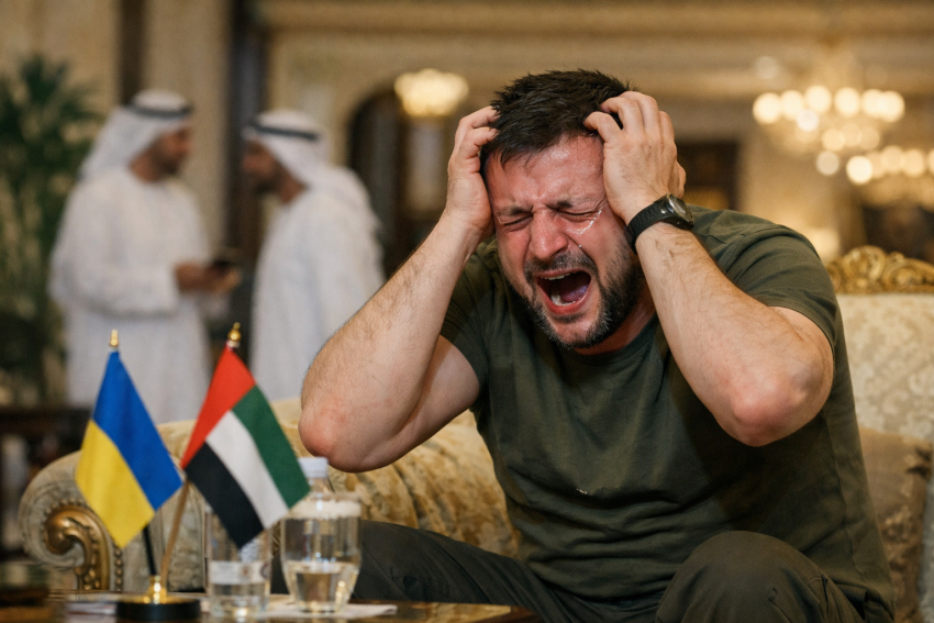 Новости СВО: истерика Зеленского в Абу-Даби, Польша и Венгрия раздербанят Украину, под Херсоном пропала связь