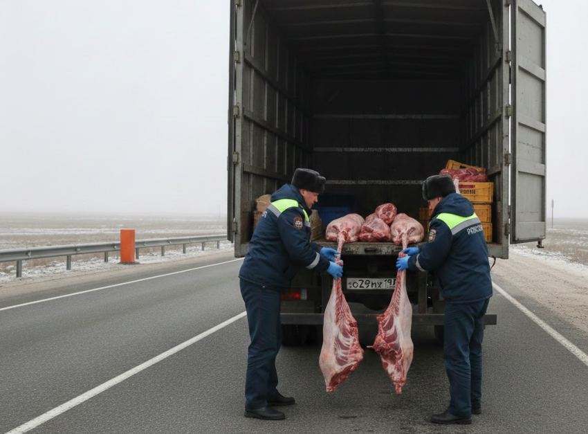 Восемь небезопасных баранов херсонец пытался провезти в Крым 