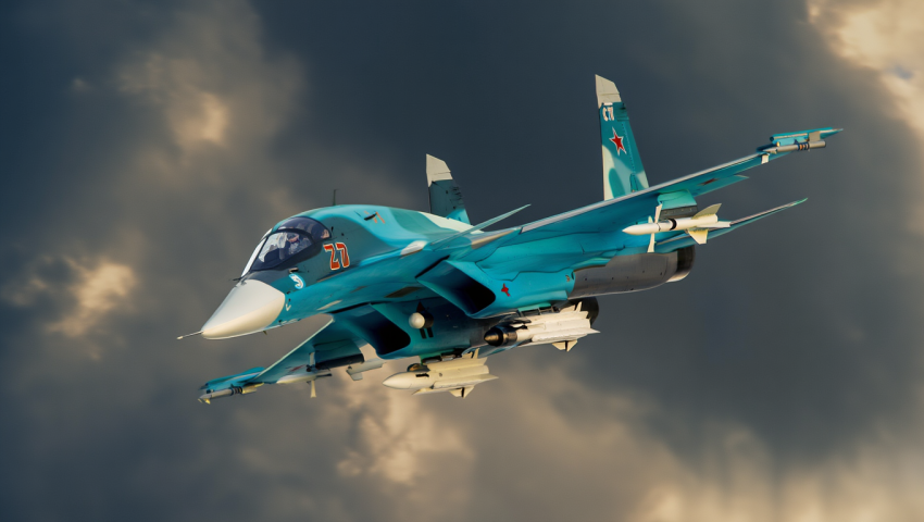 В Херсоне сняли на видео, как авиабомба ВКС России попала в воронку предыдущей ФАБ