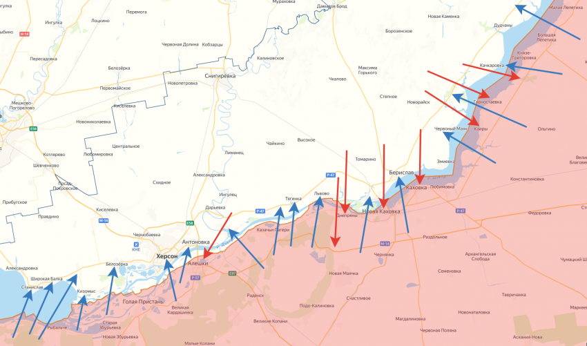 По Херсонской области за минувшие сутки нанесено 37 ударов