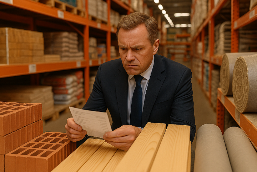 Минпромторг разоблачил завышенные цены на стройматериалы в Геническе