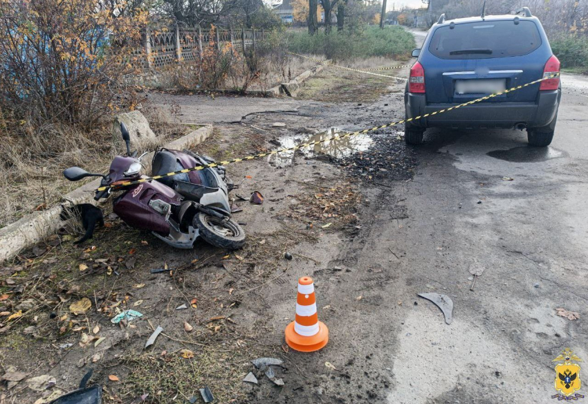 В Горностаевском округе пьяный водитель сбил малолетнего мопедиста без прав