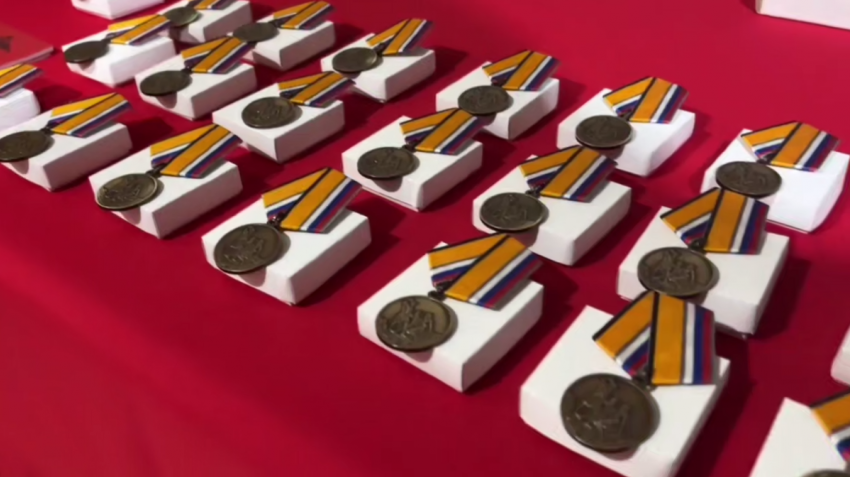 В Херсонской области вручили награды 57 героям СВО