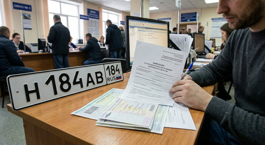 Власти Херсонской области отказались продлевать сроки регистрации авто