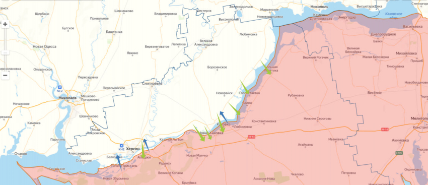 За прошлые сутки территория Херсонской области подверглась обстрелам более 63 раз