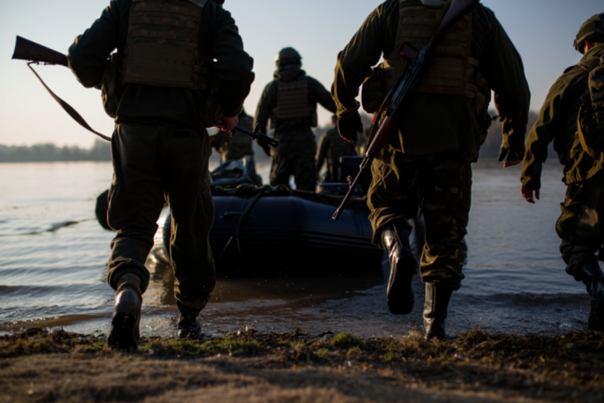 Херсонские десантники заявили о сорванных попытках высадки ВСУ на Днепре