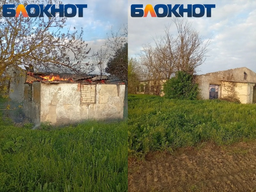 Украинские боевики ударили по двум сельхозангарам в Великой Лепетихе 