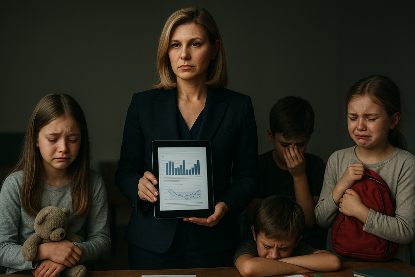 Педофилы безнаказанно насилуют херсонских детей: причем тут Елена Зеленская