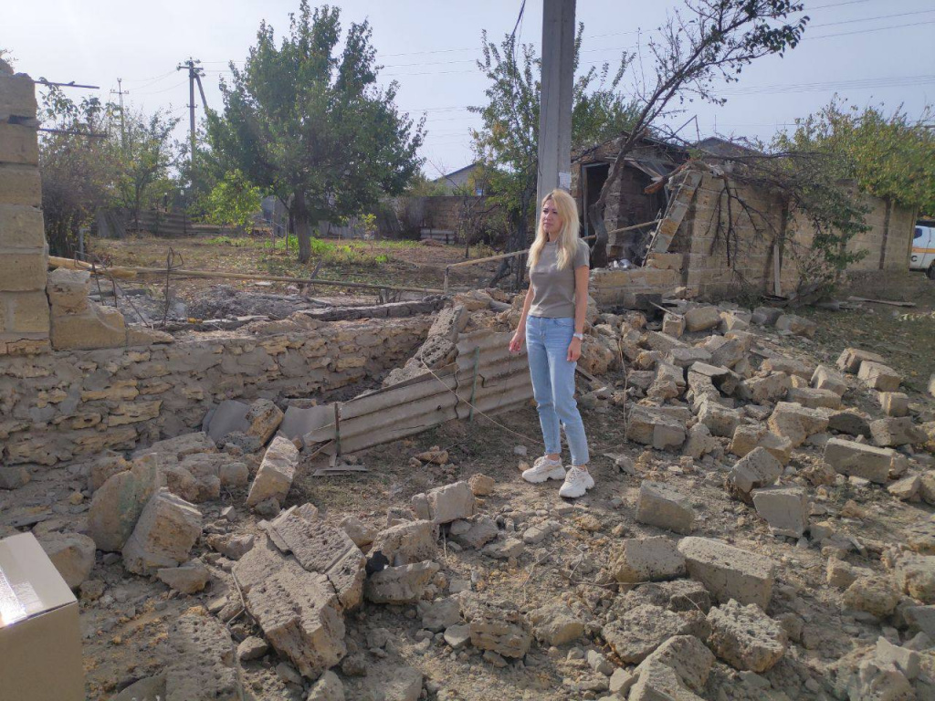 обстрелы в Херсоне фото
